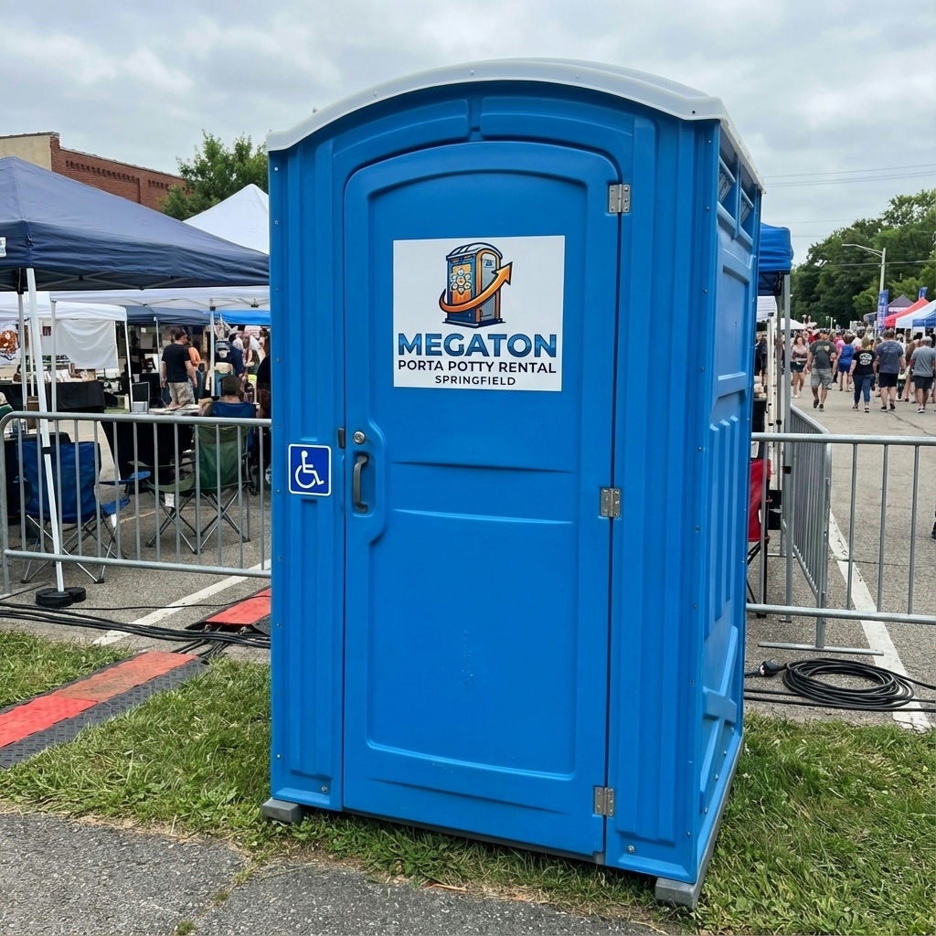ADA compliant accessible portable toilet rental